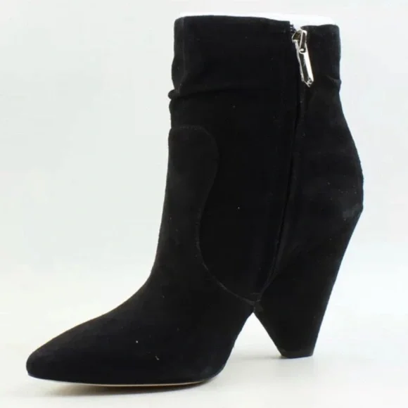 Neiman Marcus Shoes Sam Edelman Roden Black Suede Bootie